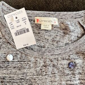 Crewcuts Long Sleeve Jewels Shirt Girls Size 8